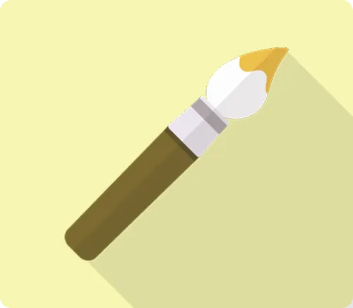 ブラシのイラスト